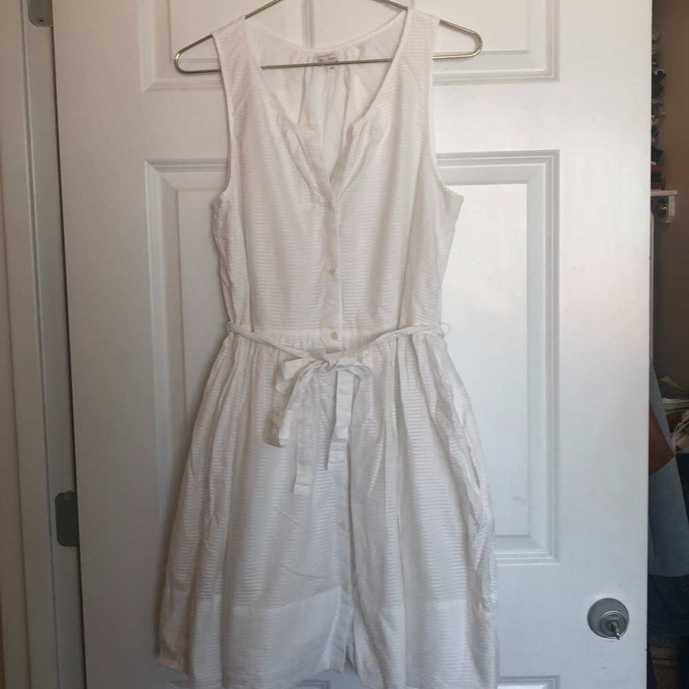 Gap White Dress